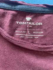Vorschaubild 4 von Herren T-Shirt Casual Rot Einheitsgröße