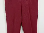 Vorschaubild 2 von M. COLLECTION Damen Stoffhose Gr. 44 Rot Casual Florales Muster