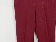Vorschaubild 3 von M. COLLECTION Damen Stoffhose Gr. 44 Rot Casual Florales Muster