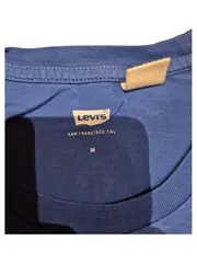 Vorschaubild 2 von Herren T-Shirt San Francisco Grafik Blau Gr. M Baumwolle