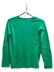 Vorschaubild 3 von Damen Pullover Langarm V-Ausschnitt Grün Gr. M Basic