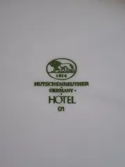 Vorschaubild 4 von Hotel Essteller Porzellan Uni Weiß 19 cm Klassisch