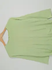 Vorschaubild 2 von Damen Strickpullover Gr. 34/XS Grün Langarm Taschen Casual