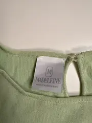 Vorschaubild 4 von Damen Strickpullover Gr. 34/XS Grün Langarm Taschen Casual
