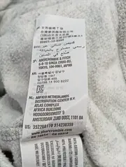 Vorschaubild 5 von Damen Pullover Grau Meliert Gr. 38/M Baumwolle Polyester Casual