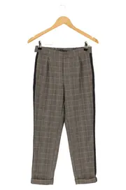 Vorschaubild 1 von Karierte Stoffhose Damen XS Grau Business Casual 34 L25