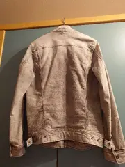 Vorschaubild 2 von Herren Jeansjacke Biker Denim Grau Gr. M Reißverschluss