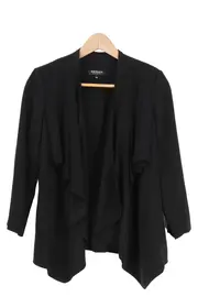 Vorschaubild 1 von Leichte Jacke Damen Gr. 36 Schwarz Business Casual Blazer Cardigan