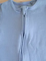 Vorschaubild 4 von Baby Body Strampler Kurzarm Blau Gr. 9-12 Monate Reißverschluss