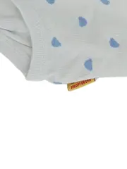 Vorschaubild 6 von Baby Body Gr. 56 Weiß mit Herzmuster Baumwolle