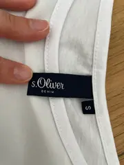 Vorschaubild 3 von Damen T-Shirt Gr. 36/S mit Print Casual Weiß