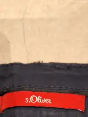 Vorschaubild 4 von Damen Stoffhose Chino Gr. 38 Navy Blau Slim Fit Baumwolle