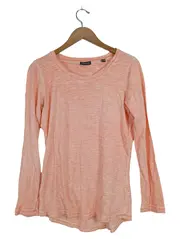 Vorschaubild 1 von TCM Damen Langarmshirt Gr. 38/M Orange Casual Baumwolle Shirt
