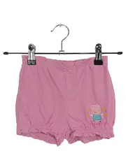 Vorschaubild 1 von Shorts Mädchen Rosa Tiermotive Rüschen Baumwolle Gr. 80