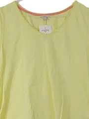 Vorschaubild 4 von Damen T-Shirt Gr. S gelb Kurzarm Baumwolle Casual Basic