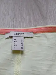 Vorschaubild 7 von Damen T-Shirt Gr. S gelb Kurzarm Baumwolle Casual Basic