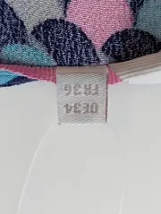 Vorschaubild 4 von Damen T-Shirt Gr. 34/XXS Mehrfarbig Geometrisches Muster Casual