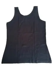 Vorschaubild 2 von Damen Tank Top Gr. 42 Schwarz Casual Basic