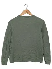 Vorschaubild 2 von Damen Strickjacke Grün Gr. 34/XS Klassisch Elegant Cardigan