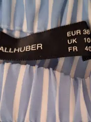 Vorschaubild 5 von Damen Hemdbluse Off-Shoulder Gestreift Mehrfarbig Gr. 38