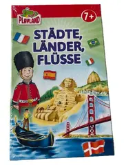 Vorschaubild 1 von Städte Länder Flüsse Lernspiel ab 6 Jahre Pappe Mehrfarbig