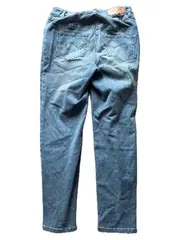 Vorschaubild 3 von High Waist Jeans Damen XL W33 42 Hellblau Stretch Skinny