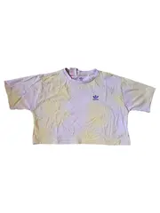 Vorschaubild 1 von T-Shirt Kinder Crop Top Gr. 146 Mehrfarbig Casual Baumwolle