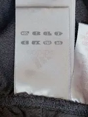 Vorschaubild 2 von Kinder Jogginghose Gr. 62 Grau Gestreift Logo Sport Baumwolle