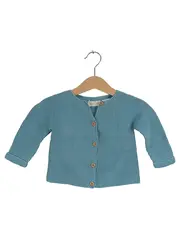 Vorschaubild 1 von Kinder Strickjacke Gr. 74 Türkis Casual