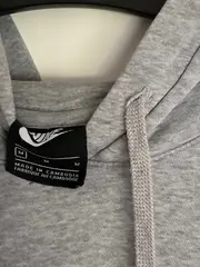 Vorschaubild 5 von Herren Hoodie Grau Sportlich Einheitsgröße