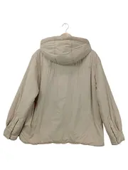 Vorschaubild 2 von Damen Leichte Jacke Gr. 38/M Beige Casual mit Kapuze