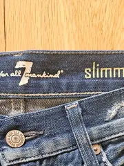 Vorschaubild 5 von Herren Destroyed Jeans Slimmy W32 Blau Casual