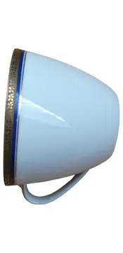 Vorschaubild 1 von Thomas Tasse Unterteller Porzellan Florales Muster Weiß Metallic-Look Klassisch