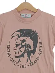Vorschaubild 2 von Kinder T-Shirt Rosa Gr. 104 mit Logo Print