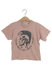 Vorschaubild 1 von Kinder T-Shirt Rosa Gr. 104 mit Logo Print