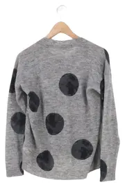 Vorschaubild 2 von MARC O POLO Damen Pullover Grau mit Punkten Gr. 32/XS Casual Urban