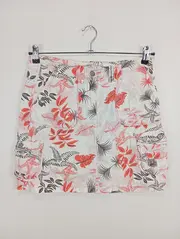 Vorschaubild 2 von Damen Cargo Shorts XS Mehrfarbig Casual Florales Muster