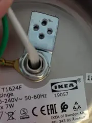 Vorschaubild 6 von Husinge Deckenleuchte Spot GU10 Metall gebürstet Silber Modern