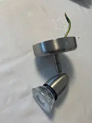 Vorschaubild 2 von Husinge Deckenleuchte Spot GU10 Metall gebürstet Silber Modern