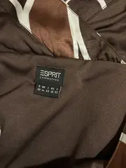 Vorschaubild 2 von Collection Damen Sommerkleid Gr. 40/L Retro Muster Braun