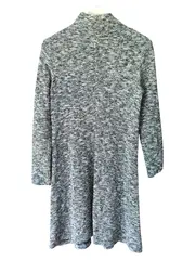Vorschaubild 2 von Damen Strickkleid mit Rollkragen Grau M Casual
