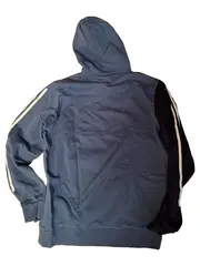 Vorschaubild 2 von Herren Kapuzenpullover Hoodie Gr. 38/XXS Blau Sportlich