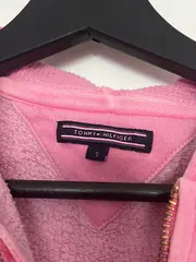 Vorschaubild 5 von Damen Sweatjacke S Pink Kapuze Reißverschluss Casual