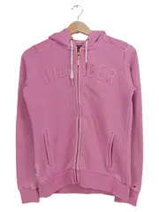 Vorschaubild 1 von Damen Sweatjacke S Pink Kapuze Reißverschluss Casual