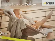 Vorschaubild 1 von Alpha Bouncer Deluxe Babywippe Beige Neugeborenenaufsatz