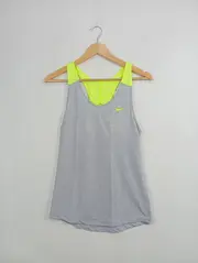 Vorschaubild 2 von Damen Sportshirt Tanktop Gr. N. Grau Polyester Sportlich
