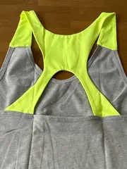Vorschaubild 4 von Damen Sportshirt Tanktop Gr. N. Grau Polyester Sportlich