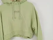 Vorschaubild 4 von Damen Kapuzenpullover Hoodie Crop Top Gr. 40 Grün Streetwear