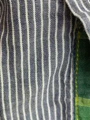 Vorschaubild 9 von Herren Freizeithemd Gestreift Blau XL Baumwolle