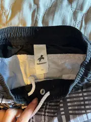 Vorschaubild 4 von Kinder Badeshorts Gr. 116 Mehrfarbig Kariert Sportlich